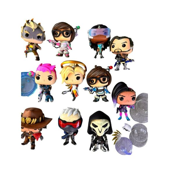 Funko Pop! 14 Overwatch Vinyl Figures Loose Lot - Picture 5 of 5